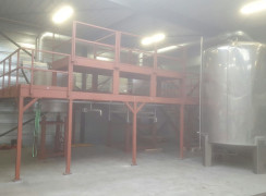 Staalconstructie bordes 21