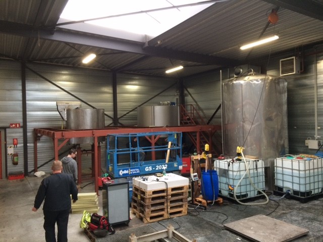 Staalconstructie bordes 8