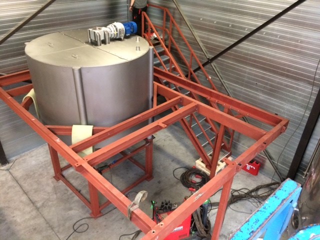 Staalconstructie bordes 11