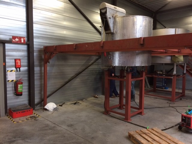 Staalconstructie bordes 7