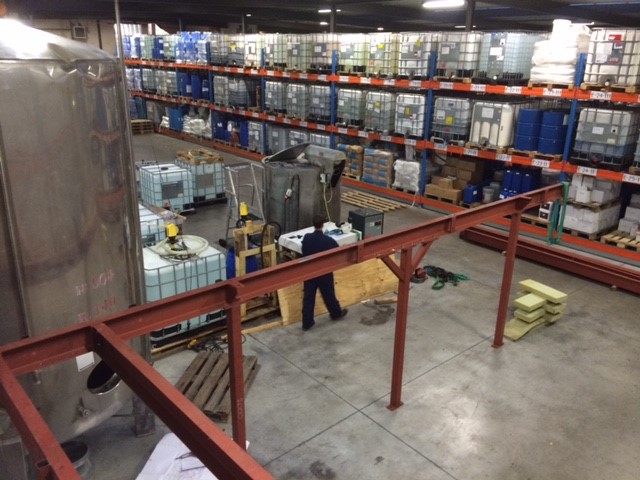 Staalconstructie bordes 5