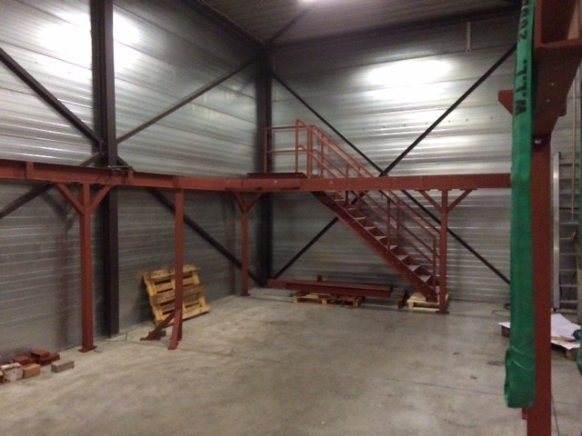 Staalconstructie bordes 4