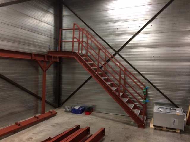 Staalconstructie bordes 2